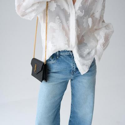 Kadın Jakarlı Dokuma Gömlek