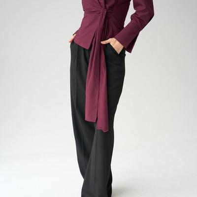 Kadın Yandan Bağlamalı Gömlek 